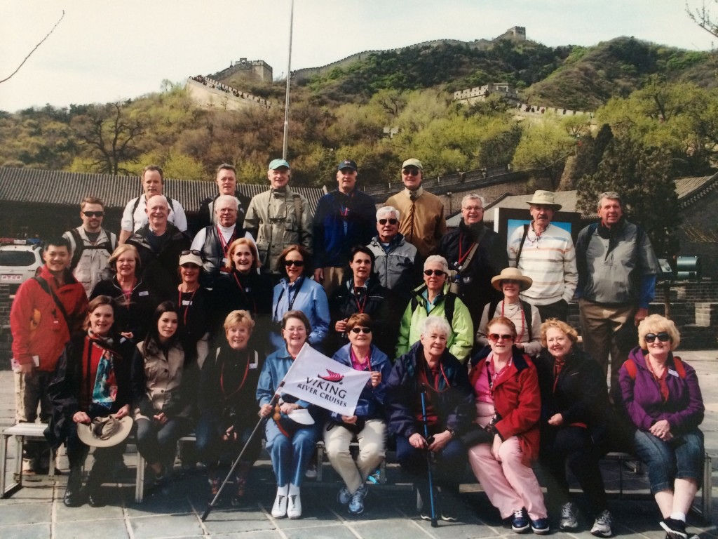 Our group at the Great Wall